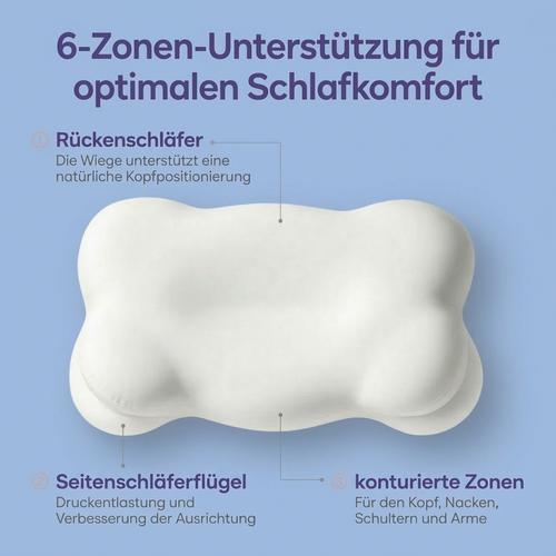 Schlafix™ Wolken Kissen