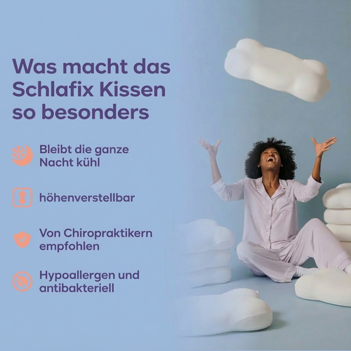 Schlafix™ Wolken Kissen